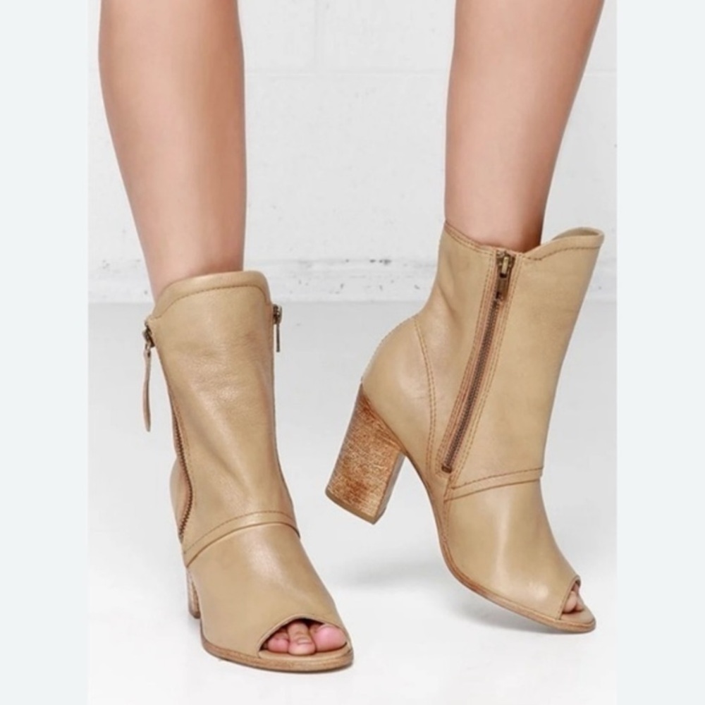 Matisse leather booties